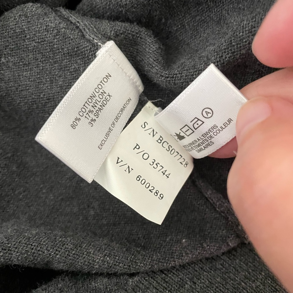 Cutter & Buck Gray Quarter-Zip Sweatshirt Size XL Tall - Picture 8 of 9